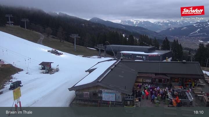 Archiv Foto Webcam Bergstation Gondelbahn, Brixen im Thale