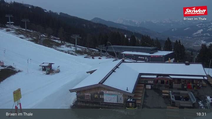 Archiv Foto Webcam Bergstation Gondelbahn, Brixen im Thale