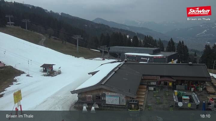 Archiv Foto Webcam Bergstation Gondelbahn, Brixen im Thale