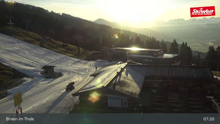 Archiv Foto Webcam Bergstation Gondelbahn, Brixen im Thale