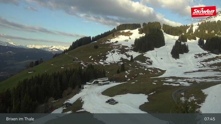 Archiv Foto Webcam Bergstation Gondelbahn, Brixen im Thale