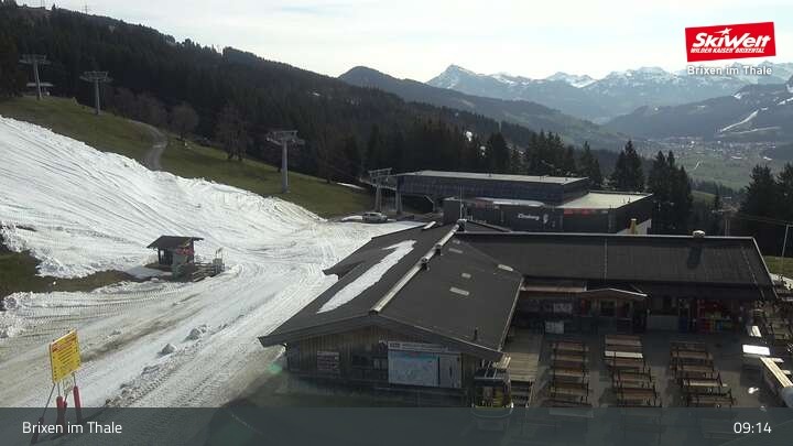 Archiv Foto Webcam Bergstation Gondelbahn, Brixen im Thale