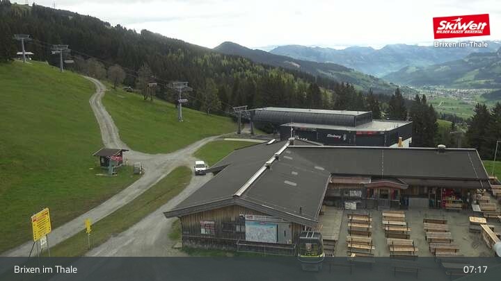 Archiv Foto Webcam Bergstation Gondelbahn, Brixen im Thale