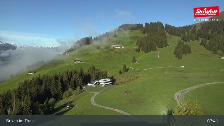 Archiv Foto Webcam Bergstation Gondelbahn, Brixen im Thale