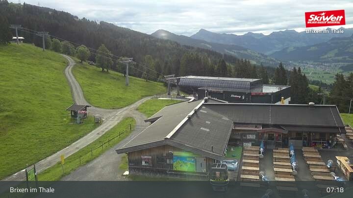 Archiv Foto Webcam Bergstation Gondelbahn, Brixen im Thale