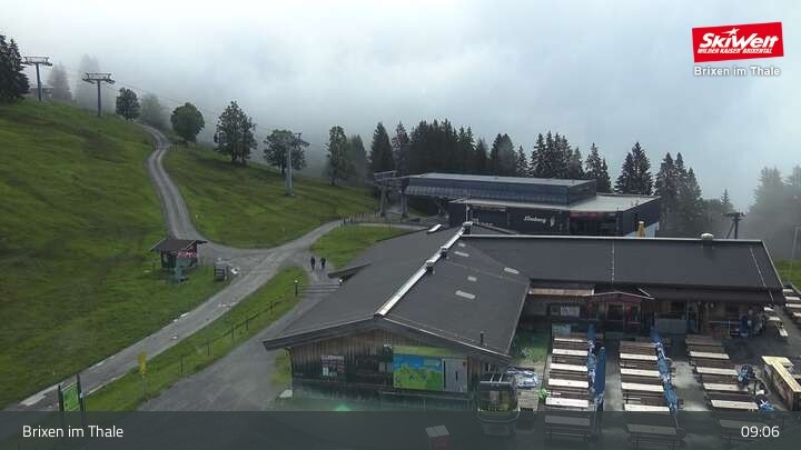 Archiv Foto Webcam Bergstation Gondelbahn, Brixen im Thale