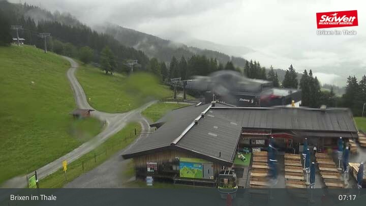 Archiv Foto Webcam Bergstation Gondelbahn, Brixen im Thale