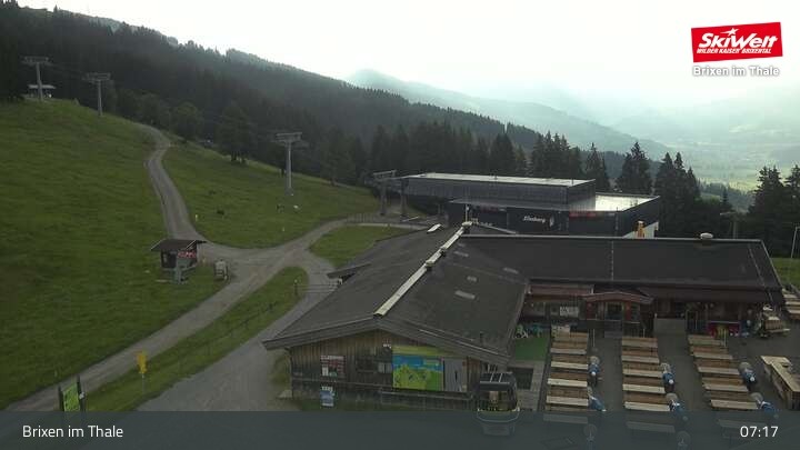 Archiv Foto Webcam Bergstation Gondelbahn, Brixen im Thale
