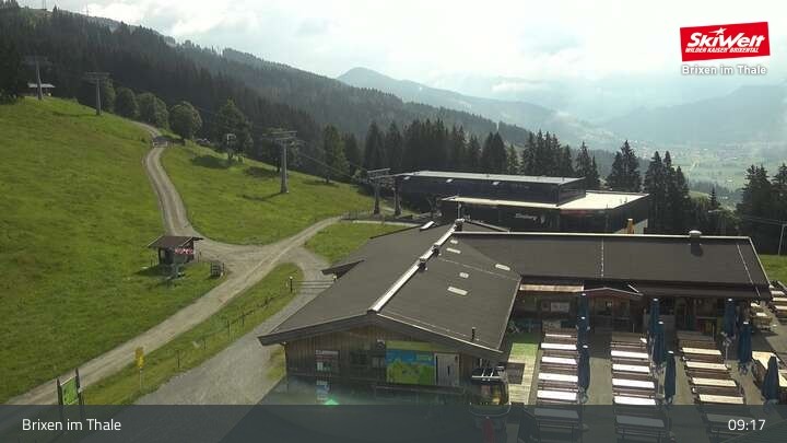 Archiv Foto Webcam Bergstation Gondelbahn, Brixen im Thale