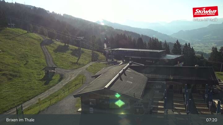 Archiv Foto Webcam Bergstation Gondelbahn, Brixen im Thale