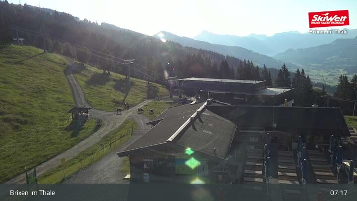 Archiv Foto Webcam Bergstation Gondelbahn, Brixen im Thale