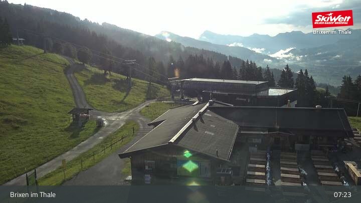 Archiv Foto Webcam Bergstation Gondelbahn, Brixen im Thale