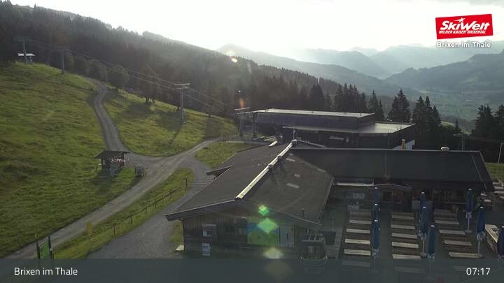 Archiv Foto Webcam Bergstation Gondelbahn, Brixen im Thale