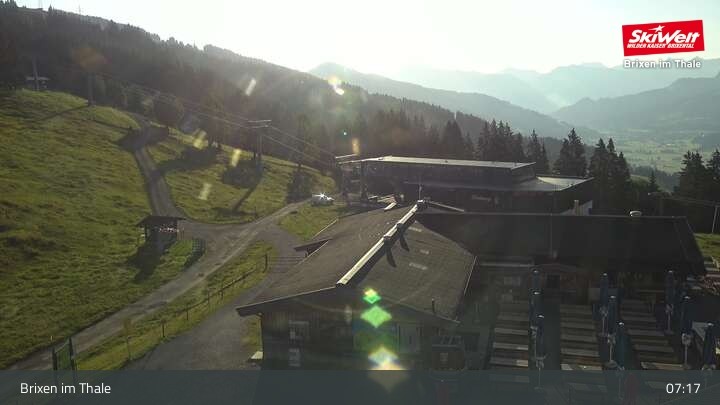 Archiv Foto Webcam Bergstation Gondelbahn, Brixen im Thale