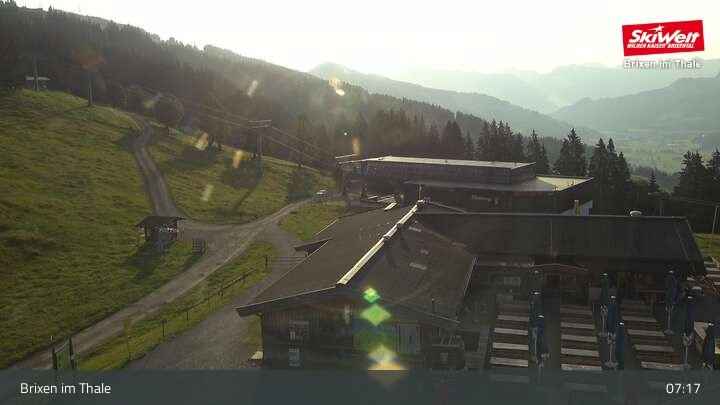Archiv Foto Webcam Bergstation Gondelbahn, Brixen im Thale