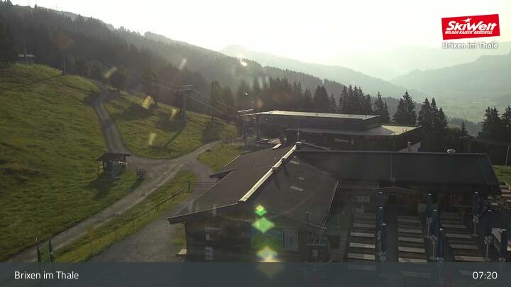 Archiv Foto Webcam Bergstation Gondelbahn, Brixen im Thale
