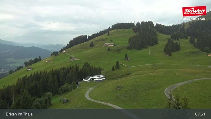 Archiv Foto Webcam Bergstation Gondelbahn, Brixen im Thale