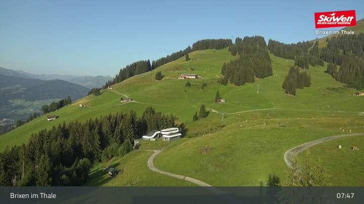 Archiv Foto Webcam Bergstation Gondelbahn, Brixen im Thale