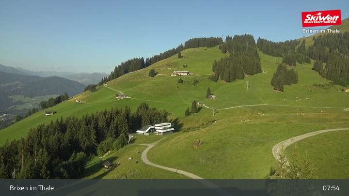 Archiv Foto Webcam Bergstation Gondelbahn, Brixen im Thale