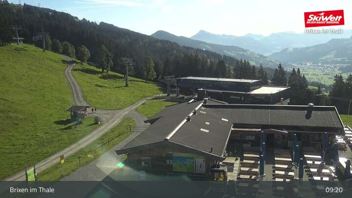 Archiv Foto Webcam Bergstation Gondelbahn, Brixen im Thale