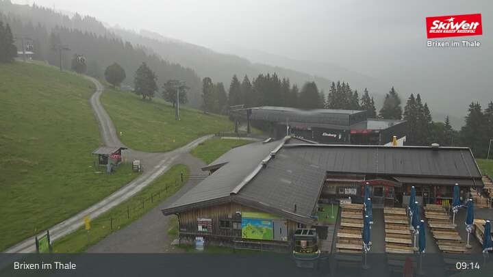 Archiv Foto Webcam Bergstation Gondelbahn, Brixen im Thale