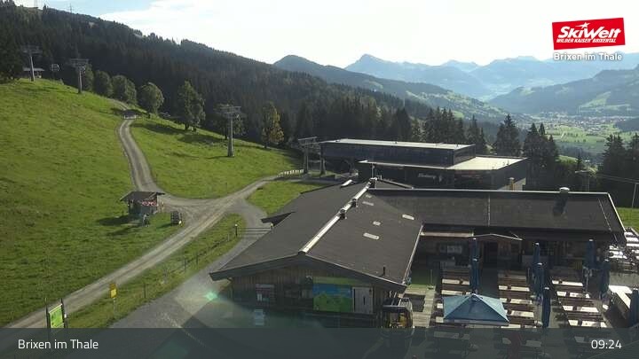 Archiv Foto Webcam Bergstation Gondelbahn, Brixen im Thale