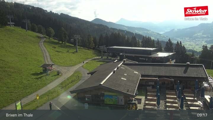 Archiv Foto Webcam Bergstation Gondelbahn, Brixen im Thale