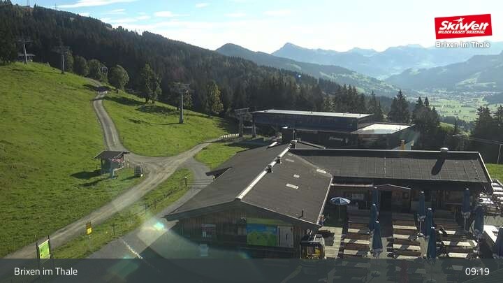 Archiv Foto Webcam Bergstation Gondelbahn, Brixen im Thale