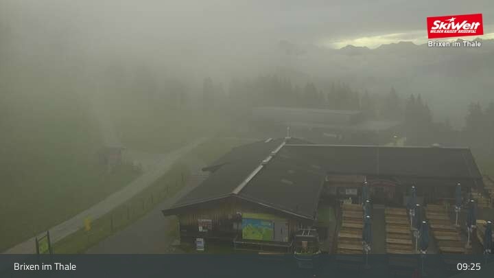 Archiv Foto Webcam Bergstation Gondelbahn, Brixen im Thale