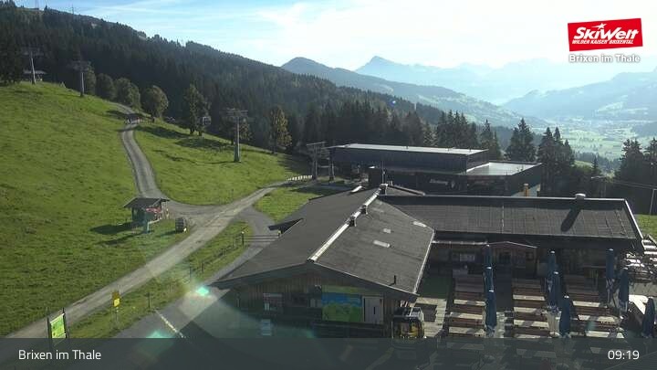 Archiv Foto Webcam Bergstation Gondelbahn, Brixen im Thale