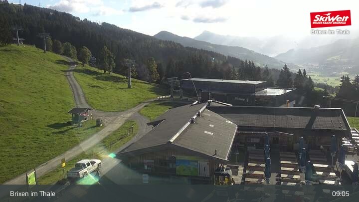 Archiv Foto Webcam Bergstation Gondelbahn, Brixen im Thale