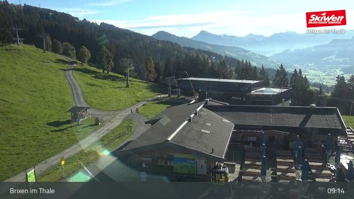 Archiv Foto Webcam Bergstation Gondelbahn, Brixen im Thale