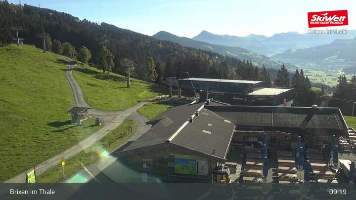 Archiv Foto Webcam Bergstation Gondelbahn, Brixen im Thale