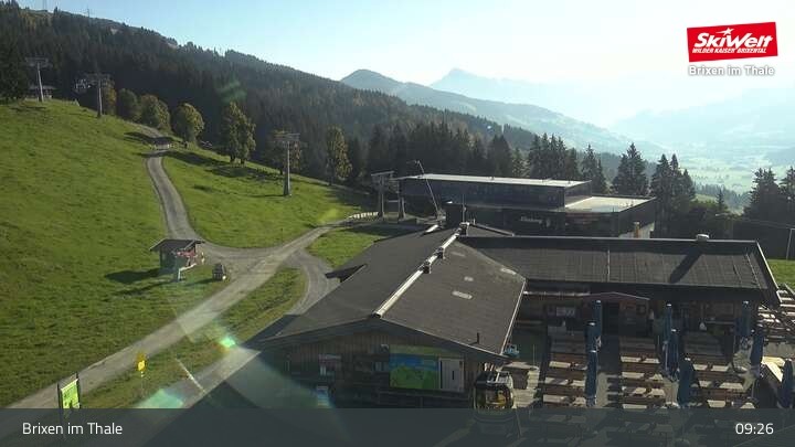 Archiv Foto Webcam Bergstation Gondelbahn, Brixen im Thale