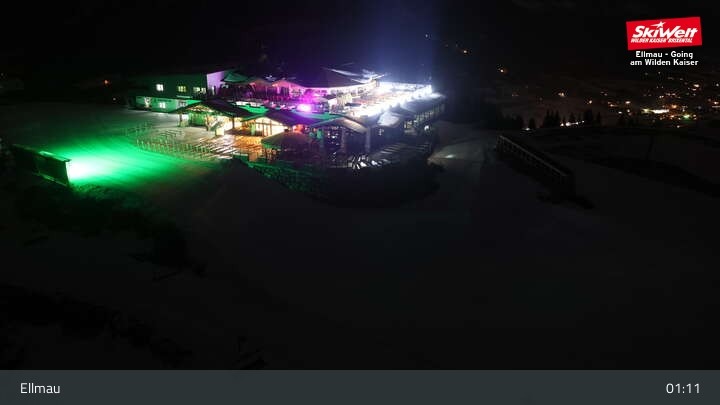 Archiv Foto Webcam Bergstation Hartkaiserbahn, Ellmau