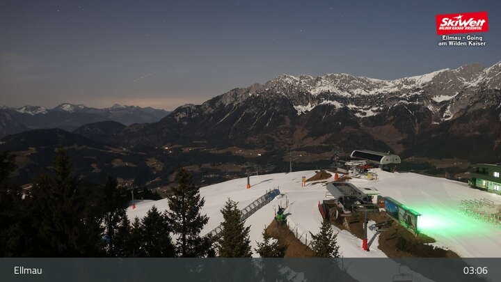 Archiv Foto Webcam Bergstation Hartkaiserbahn, Ellmau