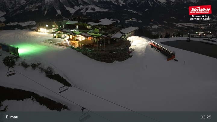 Archiv Foto Webcam Bergstation Hartkaiserbahn, Ellmau