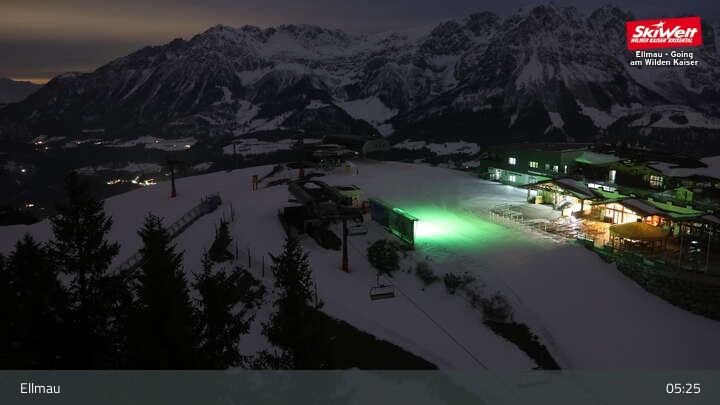 Archiv Foto Webcam Bergstation Hartkaiserbahn, Ellmau