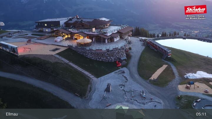 Archiv Foto Webcam Bergstation Hartkaiserbahn, Ellmau
