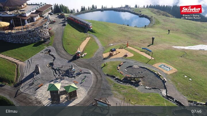 Archiv Foto Webcam Bergstation Hartkaiserbahn, Ellmau