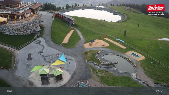 Archiv Foto Webcam Bergstation Hartkaiserbahn, Ellmau