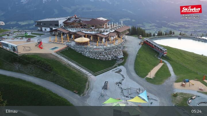 Archiv Foto Webcam Bergstation Hartkaiserbahn, Ellmau