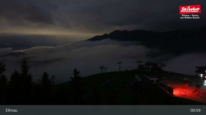 Archived image Webcam Top Station Hartkaiserbahn, Ellmau