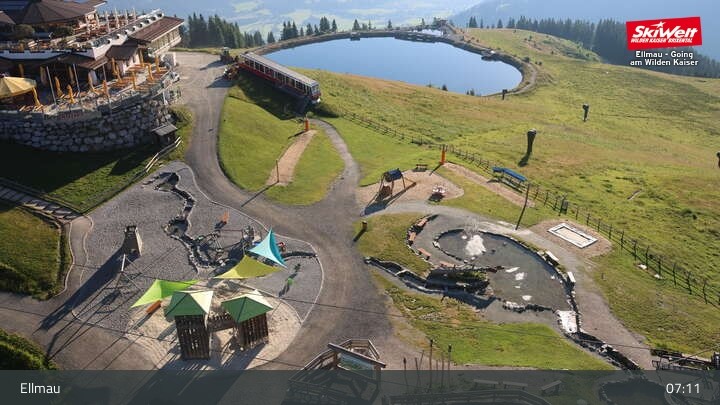 Archiv Foto Webcam Bergstation Hartkaiserbahn, Ellmau
