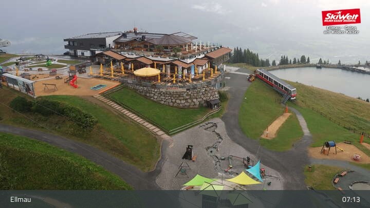 Archiv Foto Webcam Bergstation Hartkaiserbahn, Ellmau