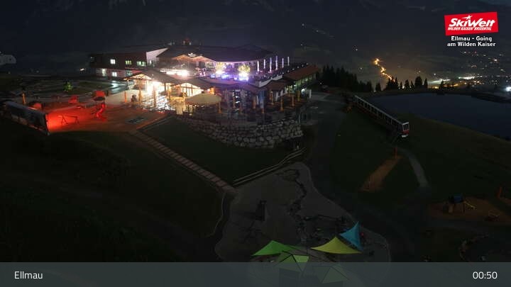 Archiv Foto Webcam Bergstation Hartkaiserbahn, Ellmau