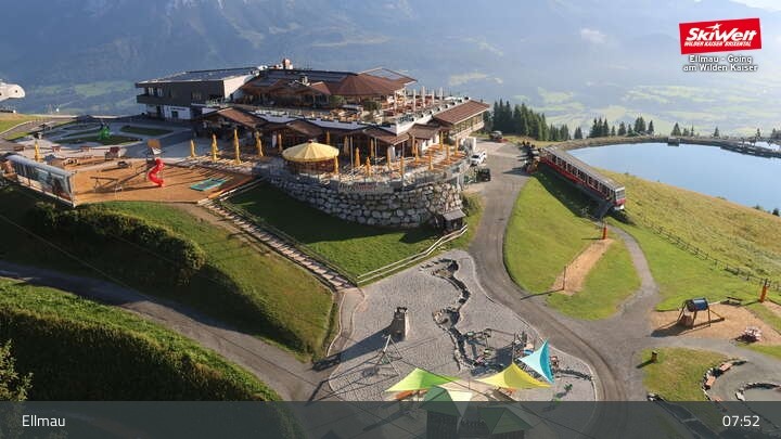 Archiv Foto Webcam Bergstation Hartkaiserbahn, Ellmau