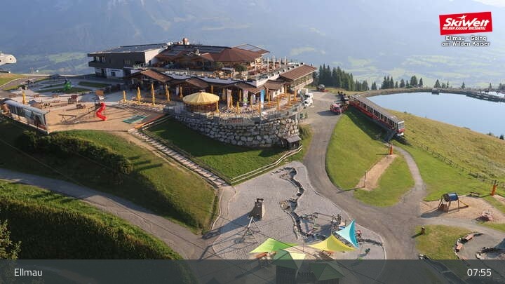Archiv Foto Webcam Bergstation Hartkaiserbahn, Ellmau