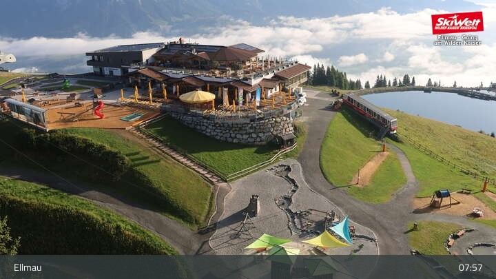Archiv Foto Webcam Bergstation Hartkaiserbahn, Ellmau