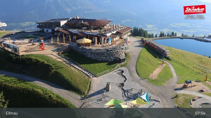 Archiv Foto Webcam Bergstation Hartkaiserbahn, Ellmau